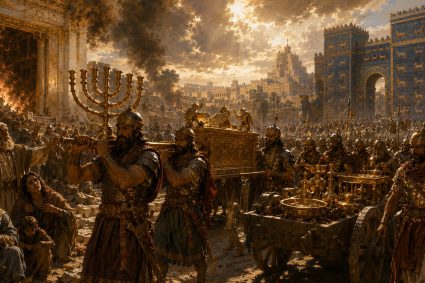 👑 FROM BABYLON TO THE ETERNAL KINGDOM | Chapter 1 – 👑 Miniseries 1: 🌍 From Jerusalem to Babylon | 🏛️ Poem 2 – The Treasures of the Temple